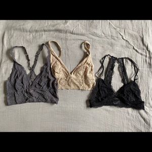 Bralette trio!